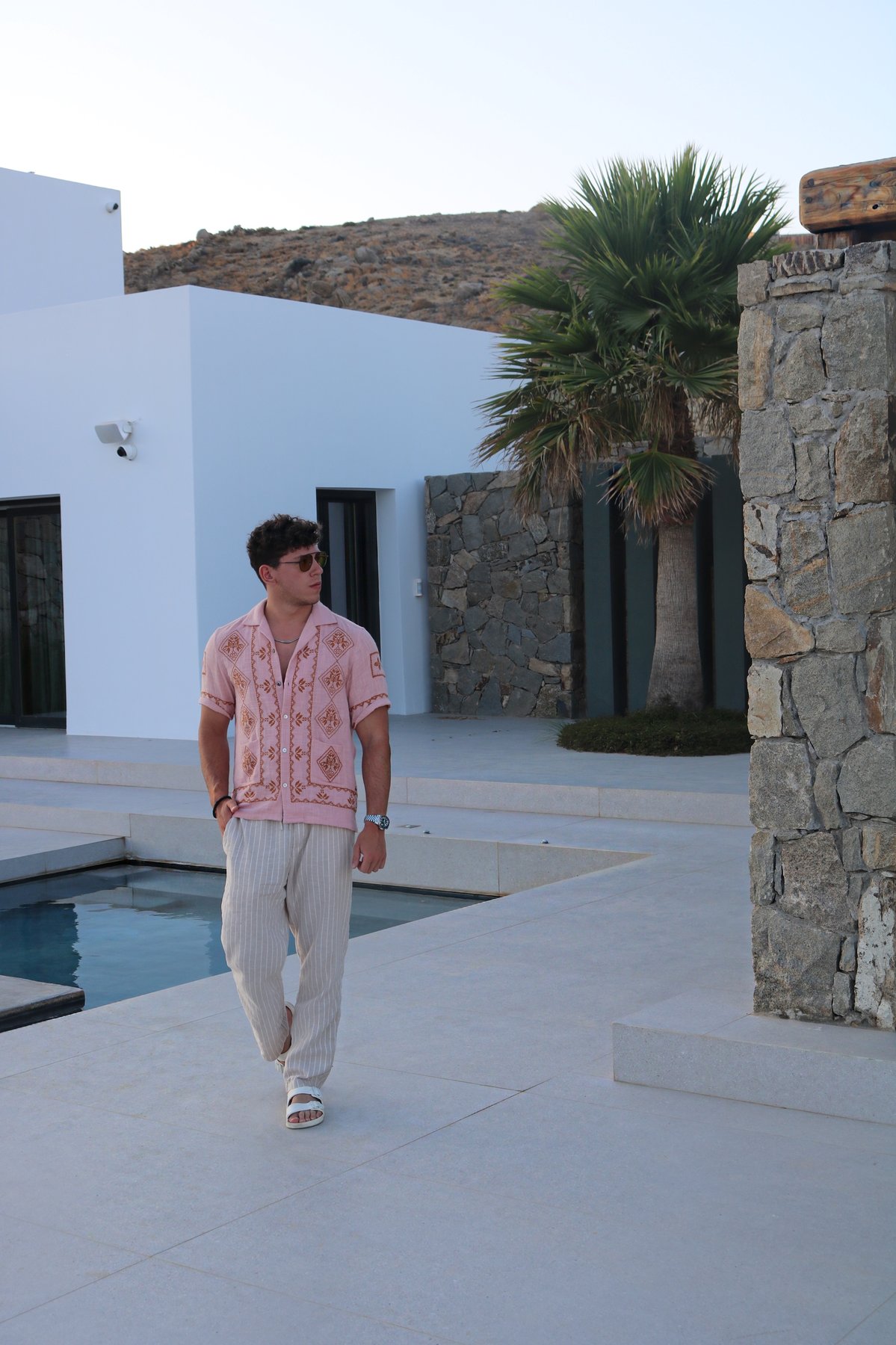 Ned in Mykonos